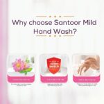 Santoor Mild Hand Wash Pouch 750ml - Image 3