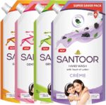 Santoor Mild Hand Wash Pouch 750ml - Image 5