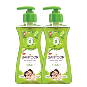 Santoor Fresh Hand Wash 1+1 200ml