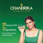 Chandrika Ayurvedic Soap 100g - Image 2