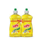 Giffy Lemon Dishwash Gel Pack Of 2 250ml