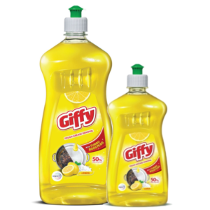 Giffy Lemon Dishwash Gel 750+500ml