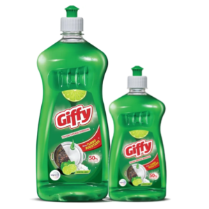 Giffy Green lime Dishwash Gel 750+500ml