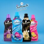 Softouch 2X French Perfume French Rose, Jasmine, Patchouli & Vanilla  Fabric Conditioner 210ml - Image 6