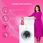 Softouch Garden Bouquet Wild Jasmine, Musk, Cloves, & Fresh Roses Fabric Conditioner 800+210ml - Image 4