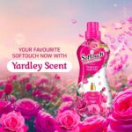 Softouch Yardley Perfumes Windsor Rose Fabric Conditioner 800+210ml - Image 2