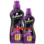 Softouch 2X Royal Perfume Grapefruit, Bergamot, Rose, Jasmine & Cedarwood Fabric Conditioner 800+210ml