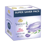 Yardley London Gardenia Waterlily Clear Gel Bar Pack Of 3 125g