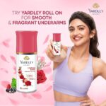 Yardley Londan London Rose Deodorant Roll On 50ml - Image 4