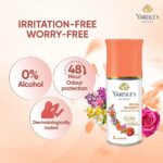 Yardley London Royal Bouquet Deodorant Roll On 50ml - Image 4