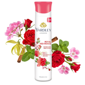 Yardley Londan Royal Red Rose Refreshing Body Spray 150ml