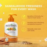 Medimix Sandle Handwash Pumb Bottle 250ml - Image 2