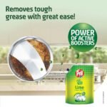 Pril Lime Grease Fighter Dishwash Liquid 140ml - Image 2