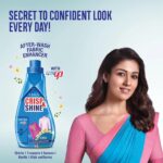 Ujala Crisp Shine Fabric Stiffener Floral Fusion 100ml - Image 2