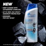 Head shoulder Deep Cleanse Charcoal Shampoo 340ml - Image 2