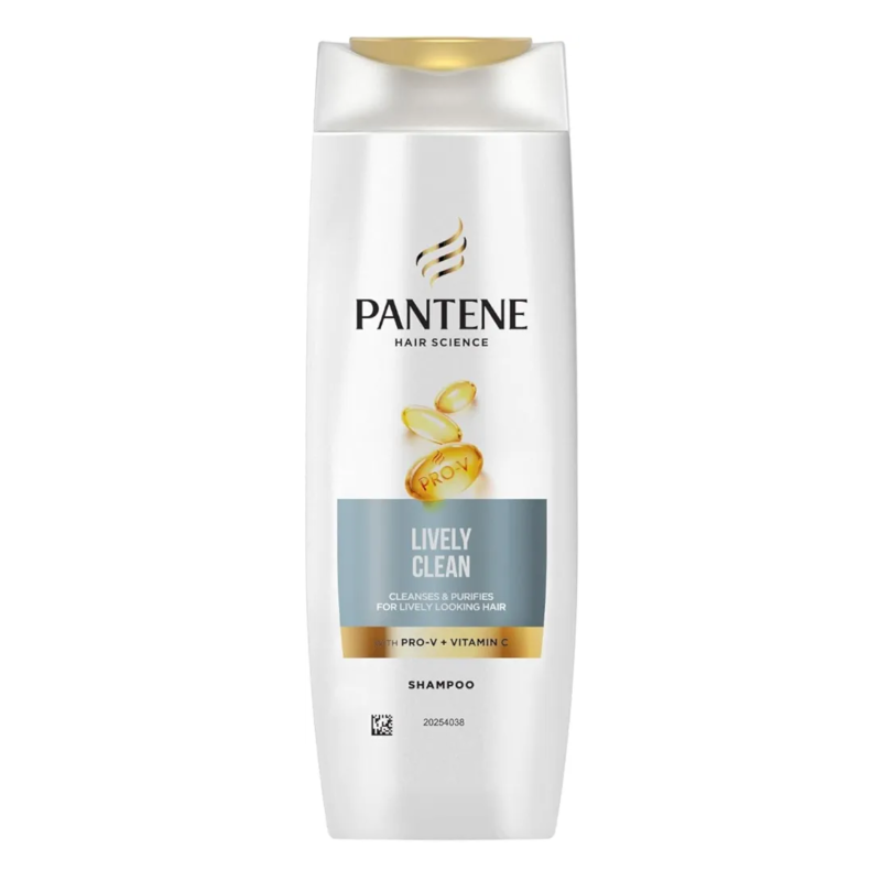 2025/11/1000489827.png Pantene Lively Clean Shampoo 340ml - Image 1