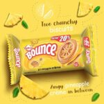 Sunfeast Bounce Pineapple Cream Biscuits - Image 2