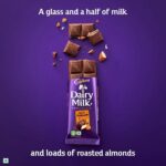Cadbury Dairy Milk Roasted Almond Chocolate - Image 4