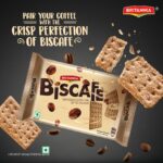 Britannia Biscafe Coffee Cracker Biscuits - Image 2