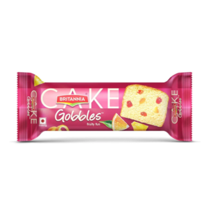 Britannia Gobbles Fruit Fun Cake