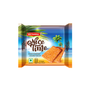 Britannia Nice Time Sugar Coconut Biscuits