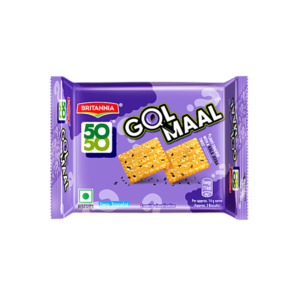 Britannia 50 50 Gol Maal Kala Jeera Biscuits