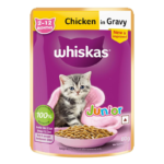 Whiskas Cat Food Kitten 2 - 12 Month Chicken In Gravy 80g