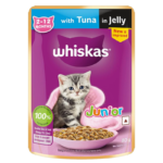 Whiskas Cat Food Kitten 2 - 12 Month Tuna In Gravy 80g