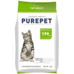 Purepet Cat Food Chicken Vegetable 1kg