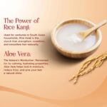 Meera Smooth Shine Shampoo 80ml Rice Kanji Aloe Vera - Image 5