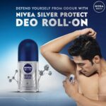 Nivea Men Silver Protect Deodorant Roll On 50ml - Image 3