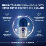 Nivea Men Silver Protect Deodorant Roll On 50ml - Image 4