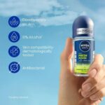 Nivea Men Fresh Power Deodorant Roll On 50ml - Image 3