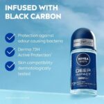 Nivea Men Deep Impact Deodorant Roll On 50ml - Image 4