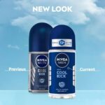 Nivea Men Cool Kick Deodorant Roll On 50ml - Image 2