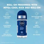 Nivea Men Cool Kick Deodorant Roll On 50ml - Image 6