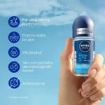 Nivea Men Fresh Active Deodorant Roll On 50ml - Image 3