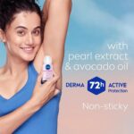 Nivea Pearl Beauty Deodorant Roll On 50ml - Image 4