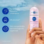 Nivea Pearl Beauty Deodorant Roll On 50ml - Image 5