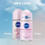 Nivea Pearl Beauty Deodorant Roll On 50ml - Image 7