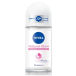 Nivea Natural Glow Smooth Skin Deodorant Roll On 50ml