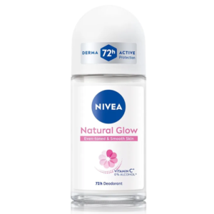 Nivea Natural Glow Smooth Skin Deodorant Roll On 50ml