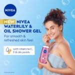Nivea Body Wash Waterlily & Oil Shower Gel 250ml - Image 3