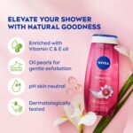 Nivea Body Wash Waterlily & Oil Shower Gel 250ml - Image 4