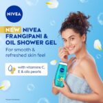 Nivea Body Wash Frangipani & Oil Shower Gel 125ml - Image 3