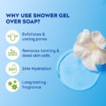 Nivea Body Wash Frangipani & Oil Shower Gel 125ml - Image 5