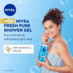 Nivea Body Wash Fresh Pure Shower Gel 125ml - Image 3