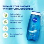 Nivea Body Wash Fresh Pure Shower Gel 250ml - Image 4