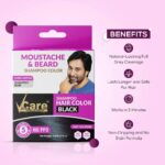 Vcare Moustache & Beard Shampoo Colour Black 17ml - Image 6