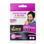 Vcare Moustache & Beard Shampoo Colour Black 17ml